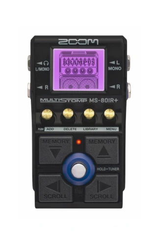 Zoom MS-80IR+ Amp Collection педаль мультиэффектов/аудиоинтерфейс для PC или смартфона фото 1