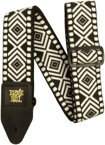 ERNIE BALL 5343 Jacquard White Savannah - Ремень для гитары фото 1