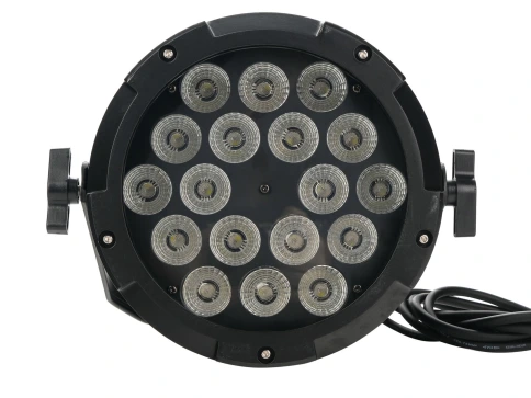 PL018W Светодиодный прожектор смены цвета (колорчэнджер), влагозащищенный IP65, RGBW, 18х8Вт, Bi Ray фото 2