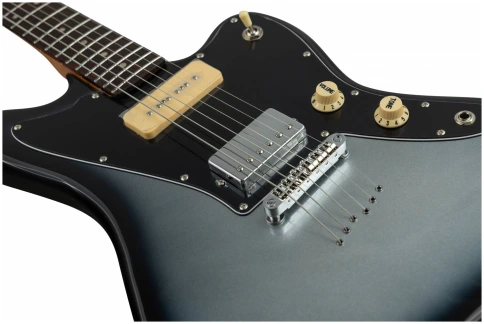 JET JJ-350 Baritone Moonburst - Электрогитара баритон фото 11