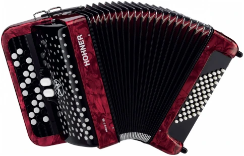 HOHNER Nova II 48 red - Баян ученический фото 1