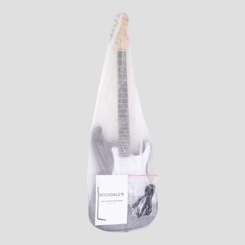 Электрогитара ROCKDALE Stars HSS Silver Metallic фото 11