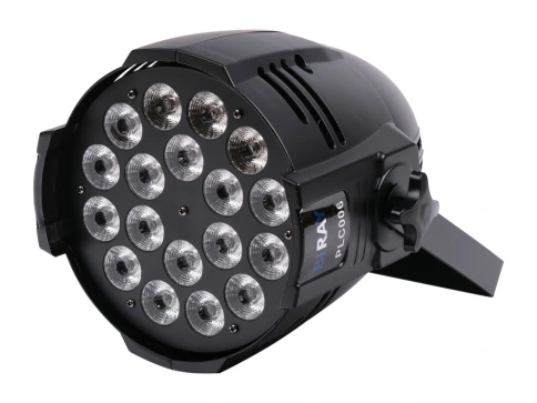 PLC006 Светодиодный прожектор, RGBWAUV 18х12Вт, Bi Ray фото 1
