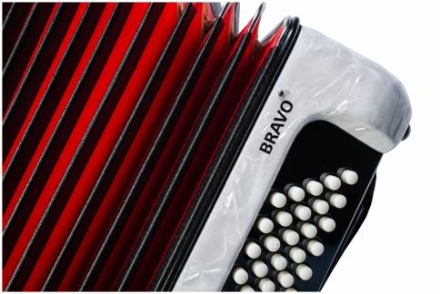 HOHNER Bravo II 60 white - Аккордеон 1/2 фото 6