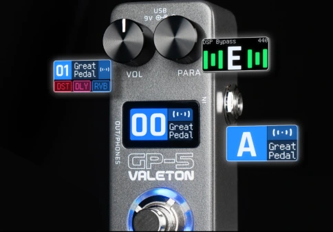 Миниатюрный процессор Valeton GP-5 фото 10