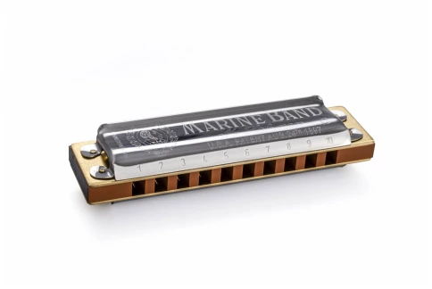 HOHNER Marine Band 125th Anniversary M202101X. Юбилейная губная гармоника.... фото 2