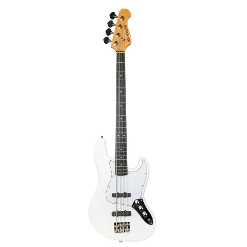 Бас-гитара ROCKDALE Stars JB Bass White фото 1