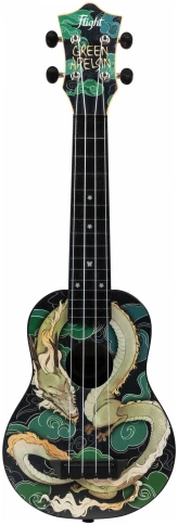 FLIGHT TUS JADE DRAGON / Green Apelsin - Укулеле сопрано фото 4