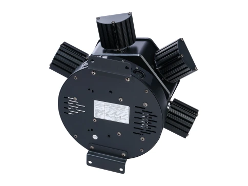 ML6A Моторизированный прожектор смены цвета (колорчэнджер) паук, RGWB, 10х10Вт+лазер, Bi Ray фото 5