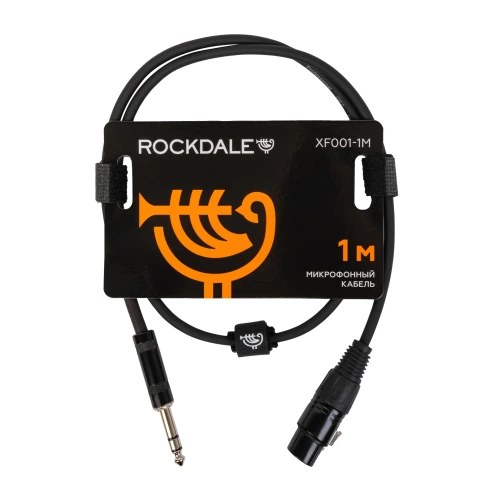 Микрофонный кабель ROCKDALE XF001-1M (1м) фото 1