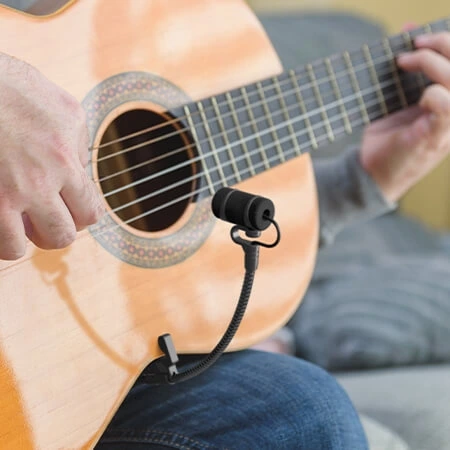 BEHRINGER CB100 GUITAR - инструментальный конденсаторный микрофон, 50 Гц - 18 кГц, 200 Ом, фантомное фото 4