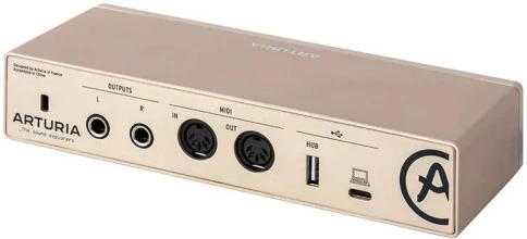 Аудиоинтерфейс Arturia MiniFuse 2 Champagne фото 3