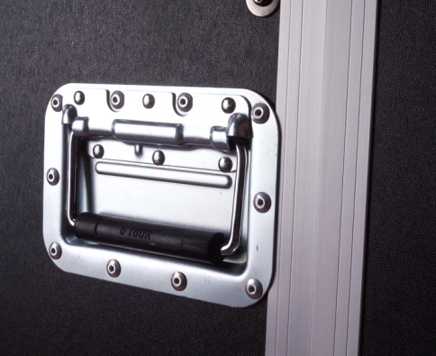 GATOR G-TOUR 10X14 PU - рэковый флайт-кейс, 10U верх,14U низ, на колесах,дерево,черный фото 3