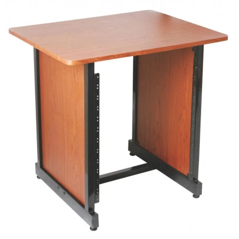 ONSTAGE WSR7500RB - рэк-стол 12U стальной каркас, ламинированные панели, ( цвет красное дерево) фото 1