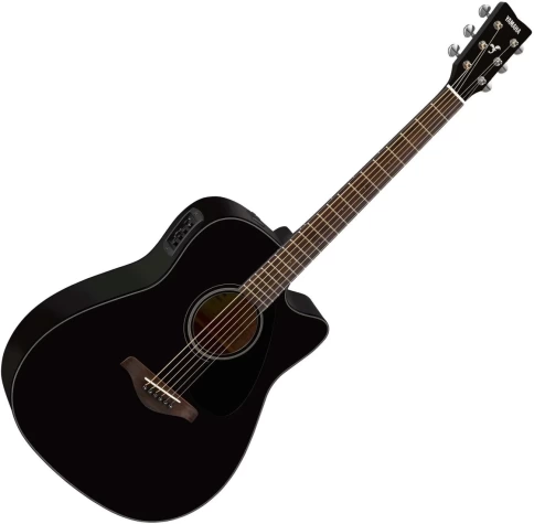 Электроакустическая гитара Yamaha FGX-800CBL фото 5