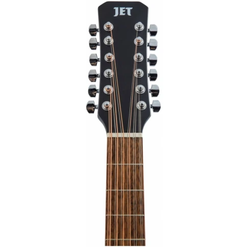 JET JD-255/12 BKS - Гитара акустическая 12-струнная фото 7
