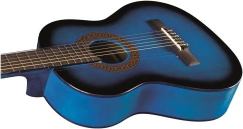 EKO CS-5 Blue Burst - Гитара классическая 3/4 фото 3