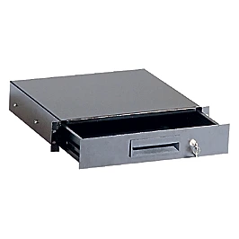 PROEL ADRK2CR - выдвижной ящик для рэка, замок, 2U фото 1