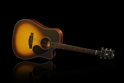 Электроакустическая гитара KEPMA EDCE Sunburst фото 3