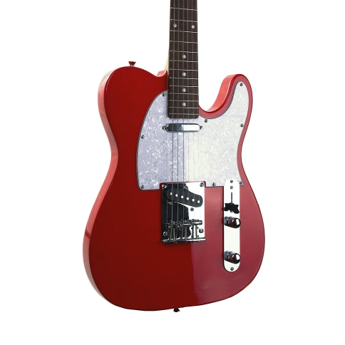 REDHILL TLX300 RD - электрогитара, Telecaster, S-S, ясень/клен, цвет красный фото 3