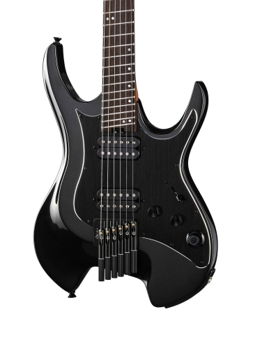 W800-WING-800-PBK Электрогитара безголовая с встроенным процессором, черная, GTRS фото 2