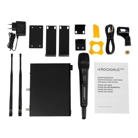 Радиосистема ROCKDALE PRO Stage 200 BK Vocal фото 16
