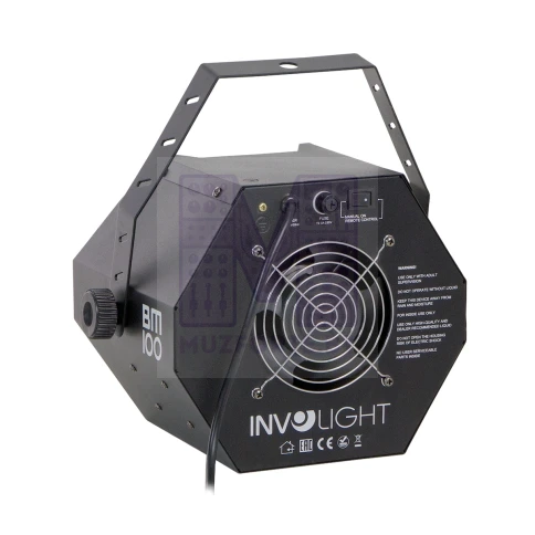 INVOLIGHT BM100 - генератор мыльных пузырей, беспроводной пульт ДУ фото 2