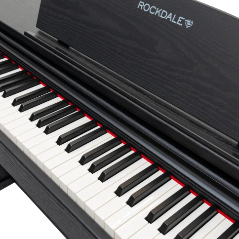 Цифровое пианино ROCKDALE Etude 128 Graded Black фото 14