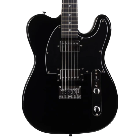Электрогитара ROCKDALE Teton HH Black фото 4