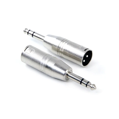 INVOTONE AD460S - переходник джек стерео 6.3мм <> XLR 3Р папа , корпус металл фото 1