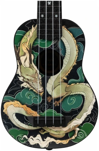 FLIGHT TUS JADE DRAGON / Green Apelsin - Укулеле сопрано фото 8