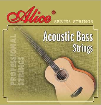 A616(4)-L Комплект струн для акустической бас-гитары, Сталь/медь, 40-95, Alice фото 1