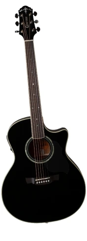 Гитара электроакустическая CRAFTER GAE-8/BK фото 1