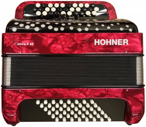 HOHNER Nova II 48 red - Баян ученический фото 4