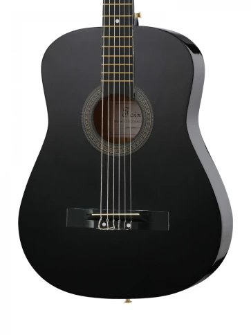 Классическая гитара+Аксессуары, цвет чёрный, Foix FCG-2038CAP-BK фото 4