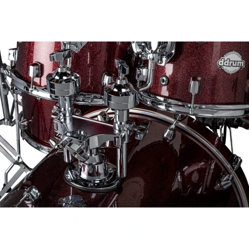 DDRUM DM B 522 RSP - ударная установка ,10'-12'-16'-22'-13х7' (без Hardware) , цвет Red Sparkle Wrap фото 5