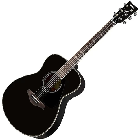 Акустическая гитара Yamaha FS-820 Black фото 2