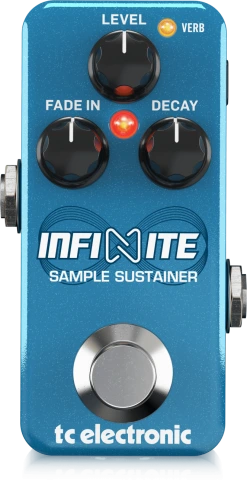 Педаль процессор-сустейнер TC ELECTRONIC INFINITE MINI SAMPLE SUSTAINER фото 1