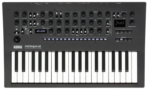 Аналоговый полифонический синтезатор KORG minilogue xd фото 1
