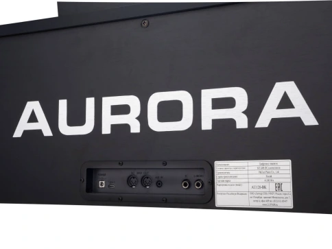 AU120-BK Цифровое пианино, черное, Aurora фото 8