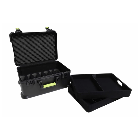 GATOR SH-MICCASEW07 - пластиковый кейс для SHURE - 7 беспроводных микрофонов фото 4