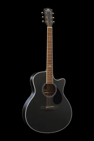 Электроакустическая гитара KEPMA A1CE Black фото 2