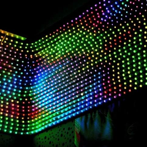 INVOLIGHT LED SCREEN55 - LED RGB гибкий экран, управ.с РС через LedContSystem, цена за сегмент 5м фото 3