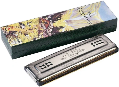 HOHNER Echo Harp 2x48 CG - Губная гармоника тремоло фото 1