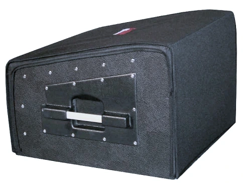 GATOR GRCW-10X4 - рэковый кейс, 10U верх, 4U низ, дерево, черный, со съемным чехлом фото 3