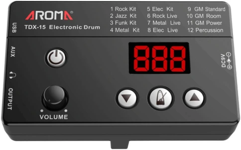 AROMA TDX-15 - Электронная ударная установка фото 2