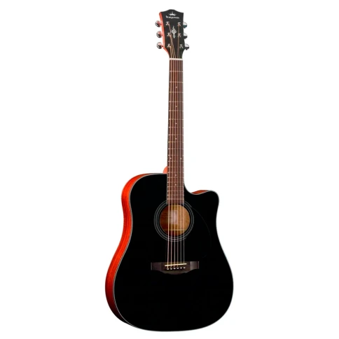 Акустическая гитара KEPMA EDC Black фото 1