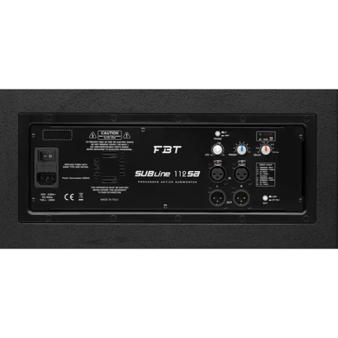 FBT SUBLINE 112SA - активный сабвуфер фото 3