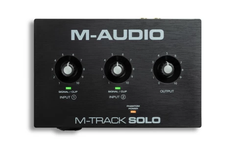 Аудиоинтерфейс M-AUDIO M-TRACK SOLO II USB фото 1