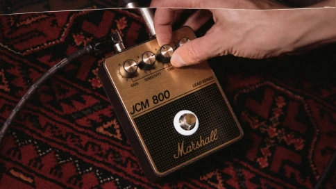 Педаль эффектов Marshall JCM800 Overdrive Pedal фото 6